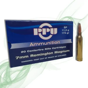 PPU 7mm Rem Mag pakiranje i metak