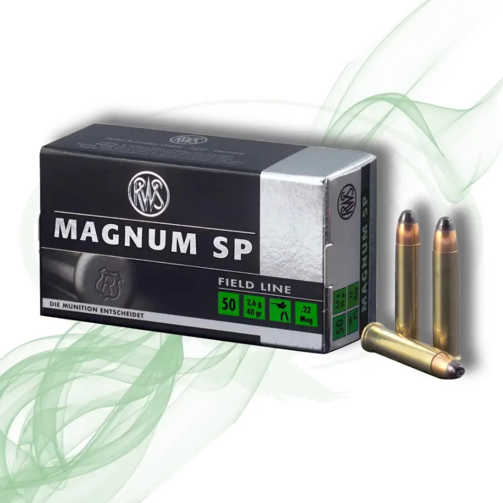 RWS Magnum SP pakiranje i tri metka