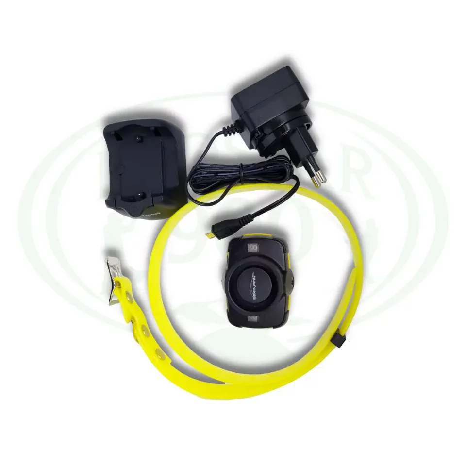 Canibeep 5 s žutom ogrlicom, punjačem i adapterom za struju